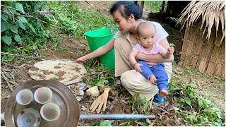 17-year-old single mother takes care of the garden and suddenly digs up precious objects underground