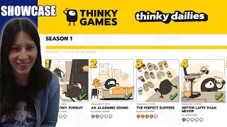 Thinky Dailies - a seasonal daily puzzle game! | Tutorial & Example
