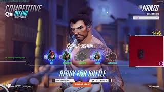 GALE HANZO + ASHE + TOP 500 GAMEPLAY OVERWATCH 2 SEASON 4