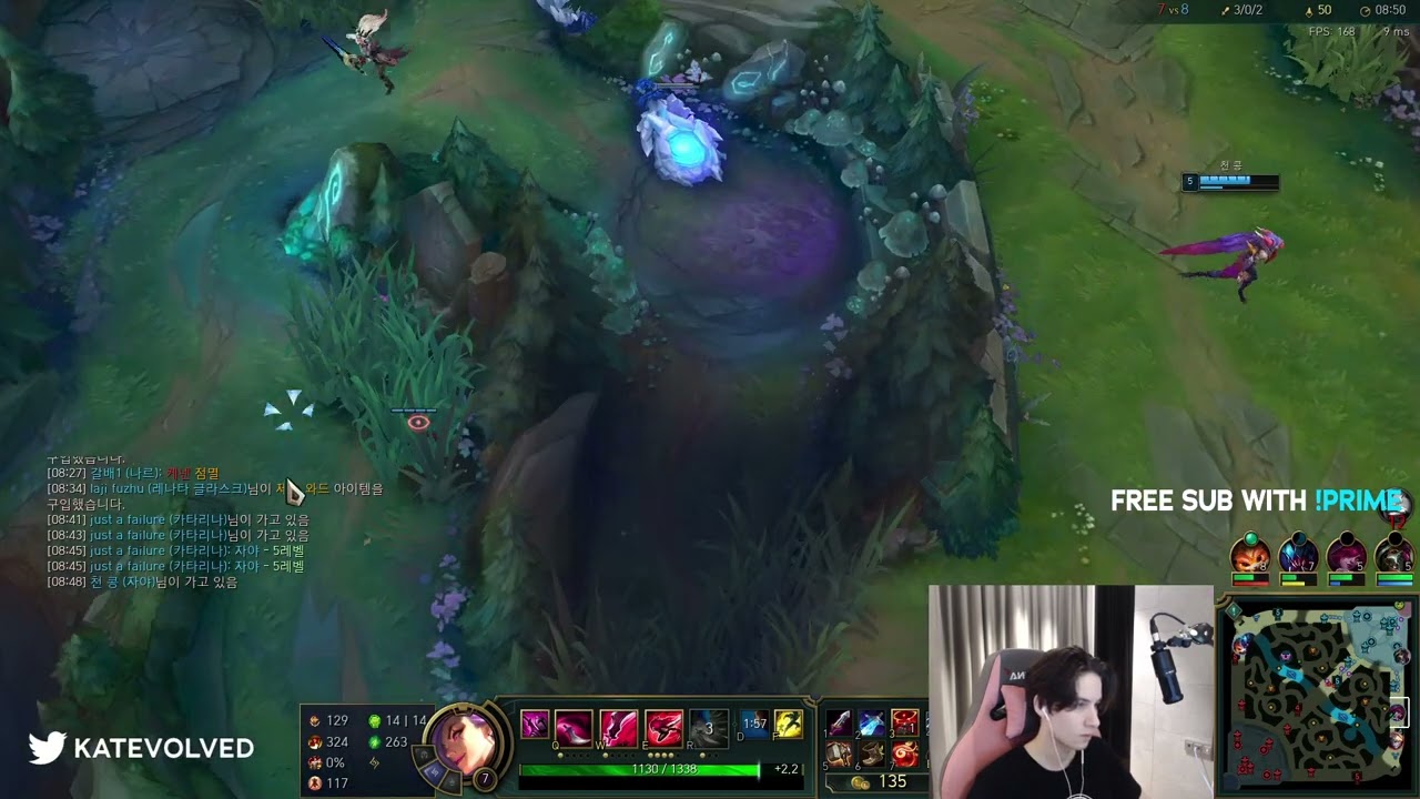 Challenger KR - Katarina vs Ryze - KatEvolved Live VOD [4/21/2022]