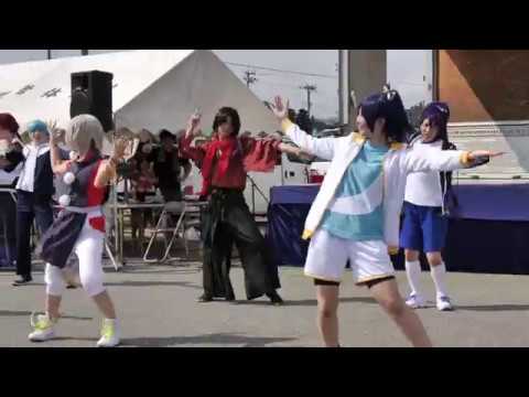乱乱流とうらぶ部    ミコミコちょうちん祭2018  2018/8/15