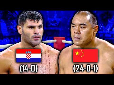 HEAVYWEIGHT WAR!!! Filip Hrgovic (Croatia) vs Zhilei Zhang (China) | Full Fight Highlights