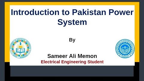 Lecture#01 Introduction to Pakistan Power System