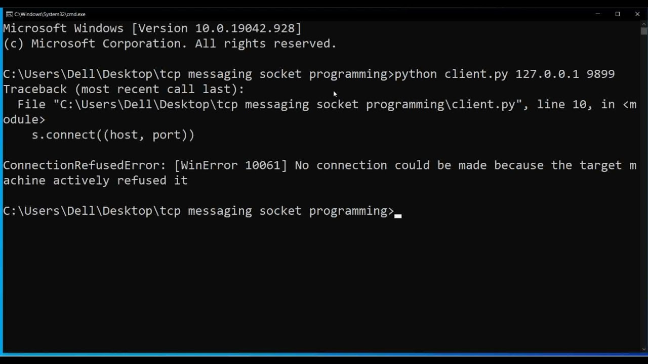 SOCKET PROGRAMMING PART 3 | TCP COMMUNICATION | PYTHON | CODE FOR CREATING client
