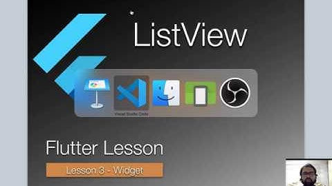Flutter lesson 3 - ListView and navigation