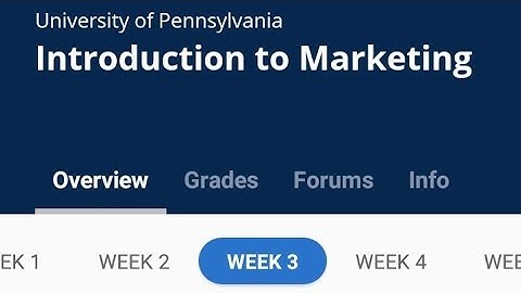 Introduction to marketing Coursera week 3 quiz answers | Final answers of introduction to marketing