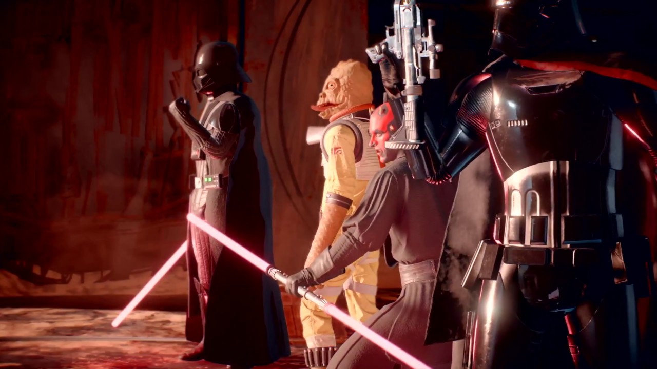 promise rings 6/12/18 Star Wars Battlefront II Heroes vs Villains Matches!!!!