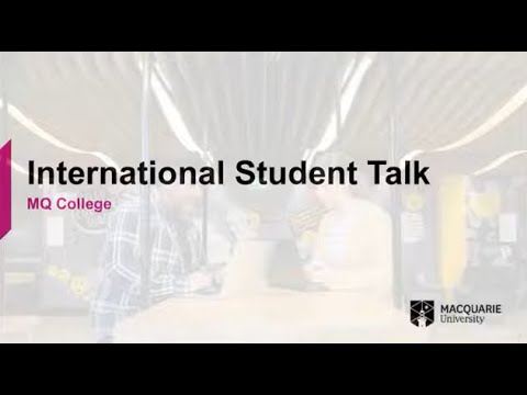 Macquarie University College - International Student Webinar