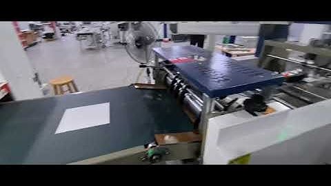HORDA QZFM-700K Automatic case making & inner laminating machine VIDEO