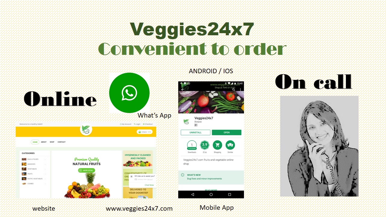 Farm Fresh Vegetables & Fruits