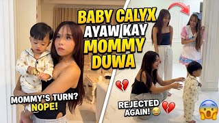 Baby Calyx Ayaw Kay Mommy Duwa Sabby Ginagawang Katulong Ng kimtwins sabbyandsophia marietwins 