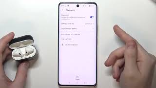Как соеденить Honor 50 с беспроводными наушниками AirPods на Honor 50