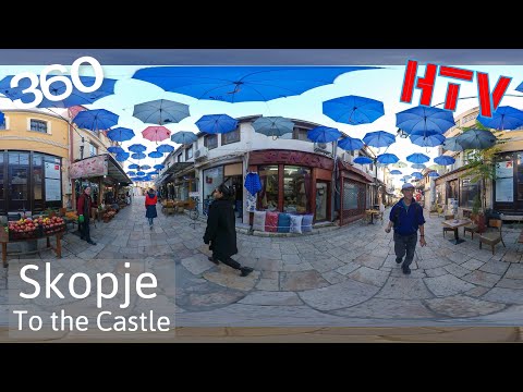 360VR Skopje,Macedonia-a walk