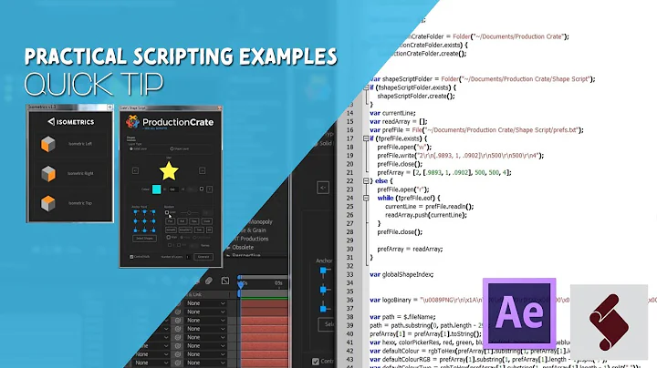 After Effects Scripting QuickTip - Practical Scripting Examples
