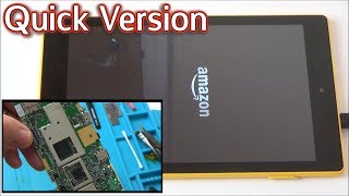 Trying to FIX: Water Damaged Amazon Fire Tablet (Quick Version)