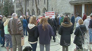 Residents protest IndyGo project