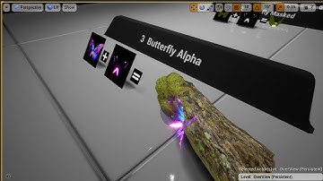 UE4 Butterfly Particles and Textures