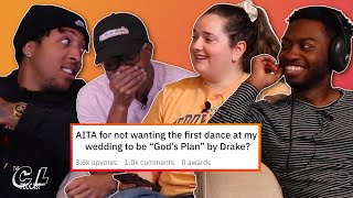 AITA for Playing God's Plan at Wedding OR Not Taking Down Gift from Best Man | Comfort Level Podcast