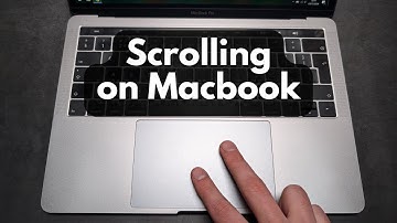 How to Scroll Up & Down using TrackPad on MacBook Pro & Air