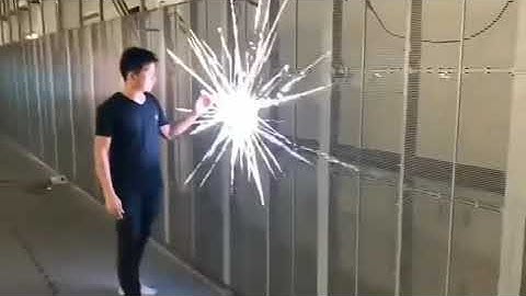 Radar interactive LED display screen