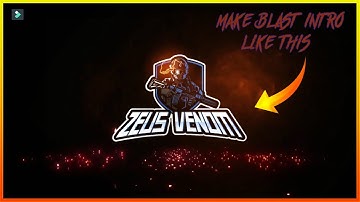 Make An Amazing Blast Gaming intro | Filmora 9 Tutorial | + Free Template.