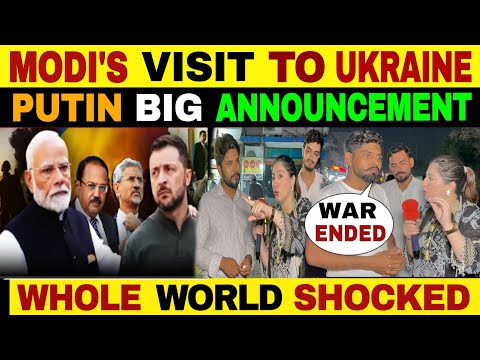 MODI'S 🇮🇳 VISIT TO UKRAINE | PUTIN MADE A BIG ANNOUNCEMENT THE WHOLE WORLD SHOCKED 😮