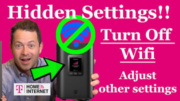 ✅ HACKED - Hidden Settings - Arcadyan KVD21 T-Mobile 5G Home Internet - Turn Off Wifi