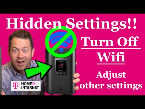 ✅ HACKED - Hidden Settings - Arcadyan KVD21 T-Mobile 5G Home Internet - Turn Off Wifi