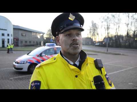 Controle in Wouw door Politie en Buurtpreventie tijdens 'Éen dag niet'