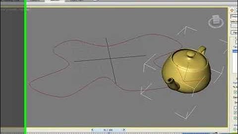 3DS Max Path Constraint Tutorial