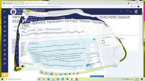 INSET DAY 5 Technology Integration and Instructional Materials Development answers