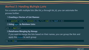 Merging Dataframes in R: An Effective Guide to Combine Lists
