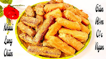 Cách Làm Khoai Lang Chiên Giòn Rụm Cực Ngon | Hà My Vlog