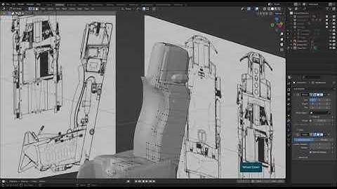 Blender 3.1 : How to 3D Modelling F-16 Part-5 : Modelling ejection seat