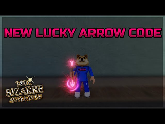 Roblox YBA: Your Bizarre Adventure Roblox Lucky Arrows