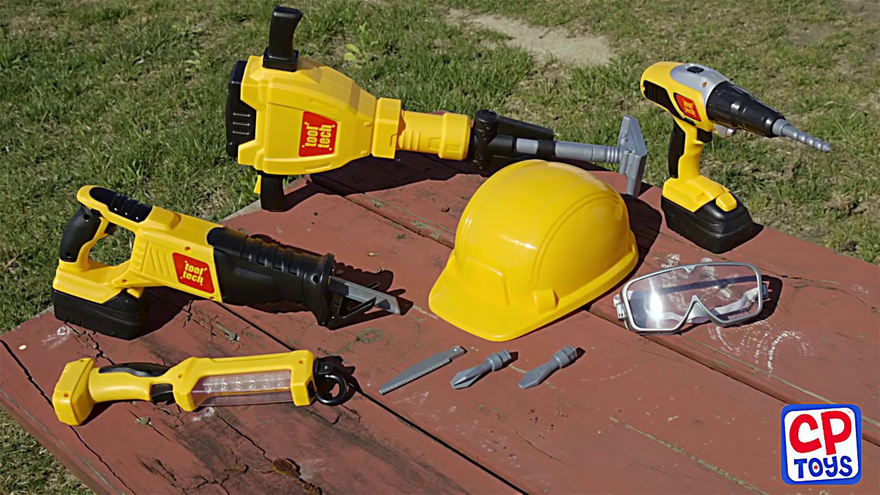 Cp Toys Heavy Construction Tools Youtube