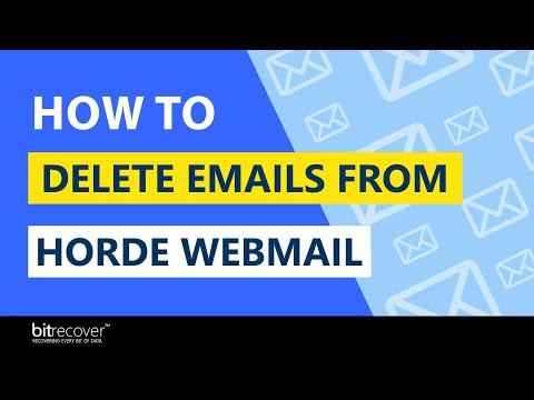 How to Delete Emails from Horde Webmail Account – Verified Process
