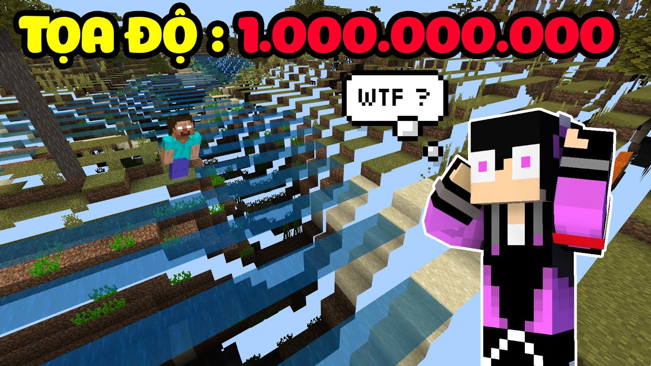 Dịch Chuyển Đến Tọa Độ 1 Tỷ Trong Minecraft Có Gì ??? - Thử Thách Theo Comment #12