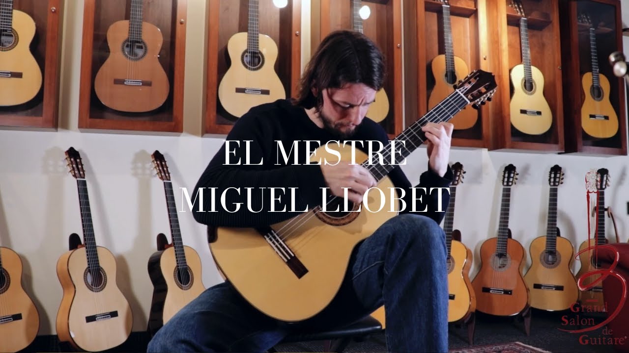 Miguel Llobet | El Mestre on a Jeff Sigurdson DT Classical Guitar 