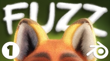 FUZZ! - Add Hair to Your 3D Characters in Blender! - Beginner Tutorial