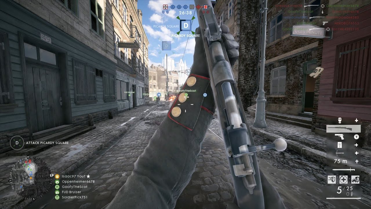 Battlefield 1: Back to Basics Frontlines gameplay (No Commentary)