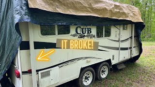 RV Awning Slider Arm Broken (DIY Fix) by Parked Redesign 1,591 views 1 year ago 9 minutes, 4 seconds