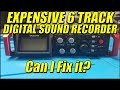 Faulty tascam dr701d digital 6 track sound recorder  can i fix it