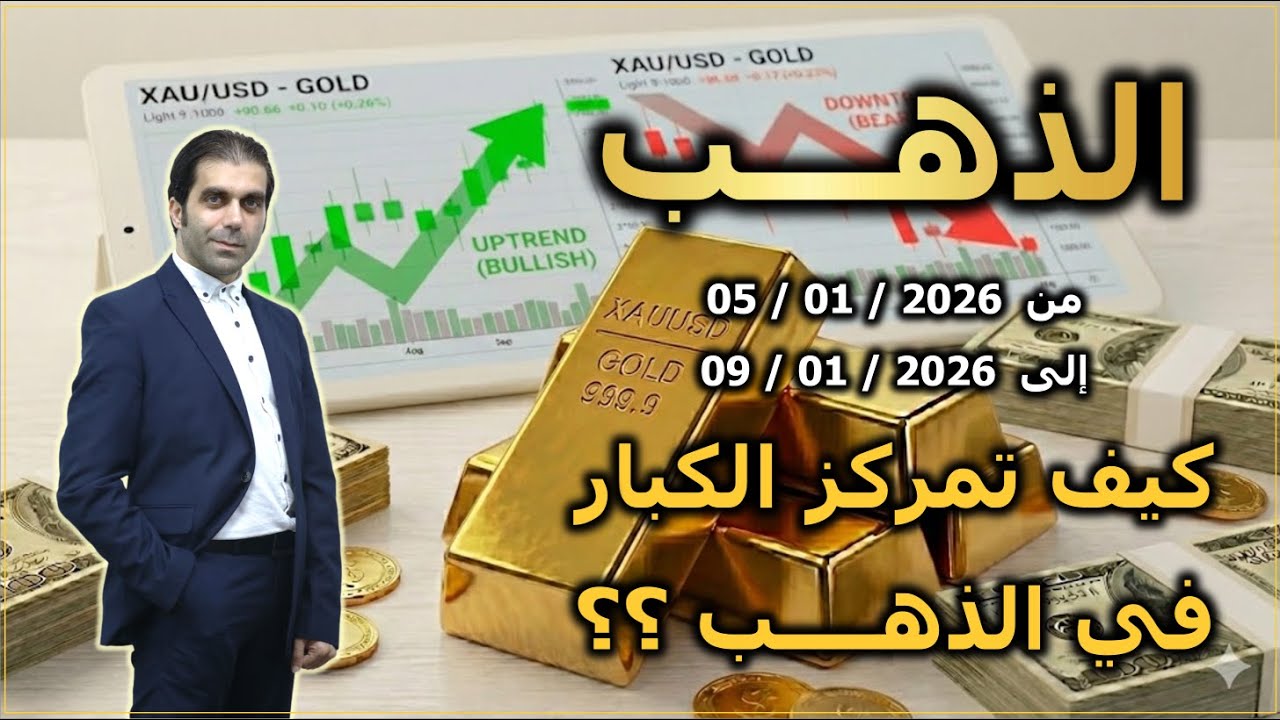 الذهب | كيف تمركز الكبار في الذهب ؟؟