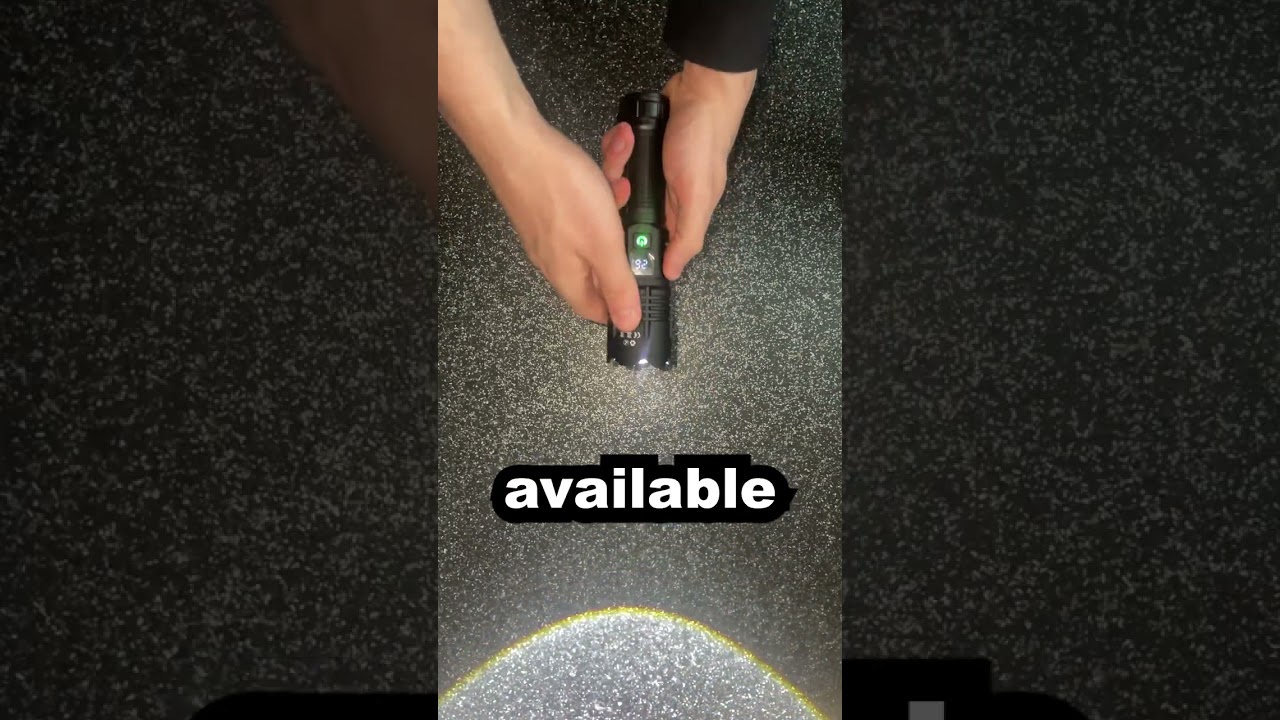 💡 INSANELY BRIGHT FLASHLIGHT! 🔦 Lights Up the Dark Like Never Before! 😱