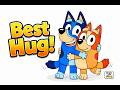 Best Hug! ❤️ | How to Draw Bluey &amp; Bingo Easy (Fan Art)