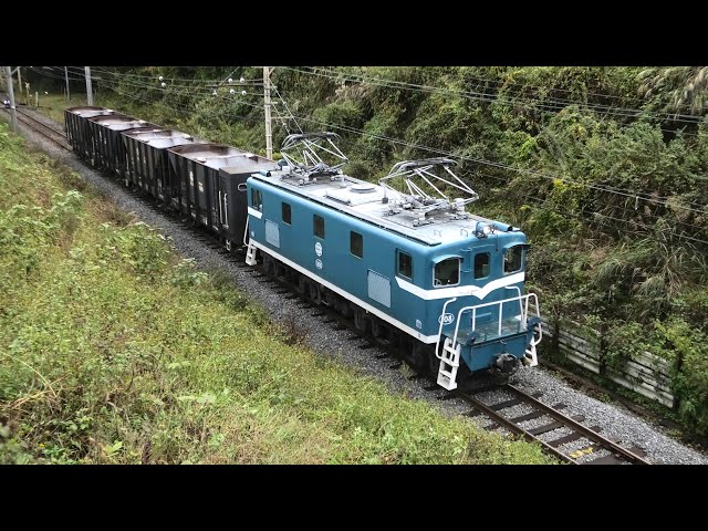 秩父鉄道 デキ108＋ヲキ100・ヲキフ100 ちちてつ秋まつり展示への回送
