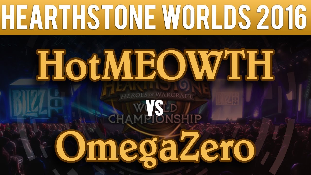 HotMEOWTH vs OmegaZero - Hearthstone World Championship 2016: Group D Winners Match