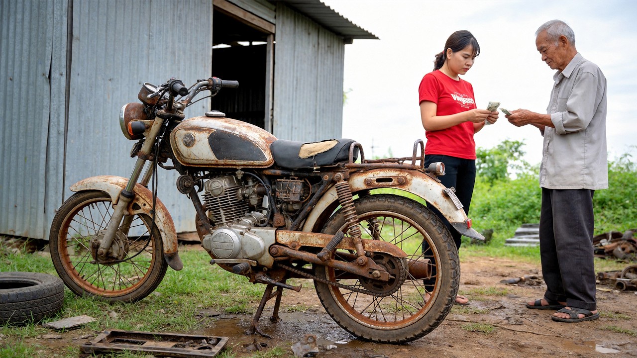 Genius Girl Buys a 1990 Hyosung for $500 – Good Deal or Big Mistake?