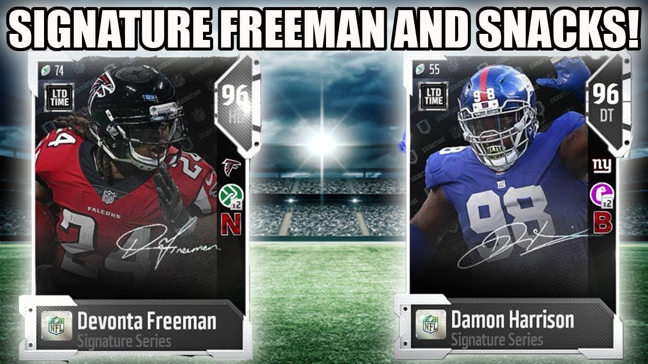 COMBINE PROMO TOMORROW! SIGNATURE FREEMAN AND HARRISON! | MADDEN 18 ULTIMATE TEAM